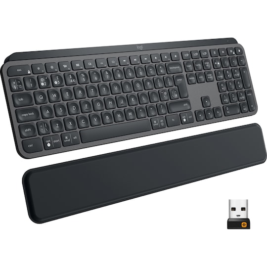 MX Keys Plus trådløst tastatur black) | Elgiganten