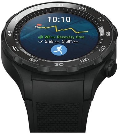Huawei Watch W2 smartwatch Bluetooth-udgave (sort) | Elgiganten