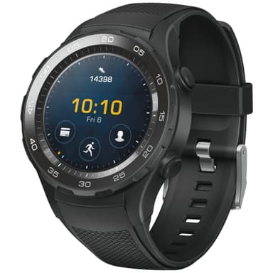 Huawei Watch W2 smartwatch Bluetooth-udgave (sort)