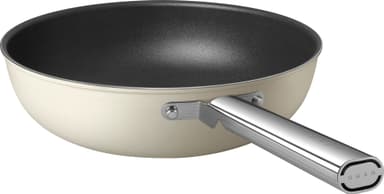 Smeg 50’s Style wokpande 30 cm CKFW3001CRM (cream)