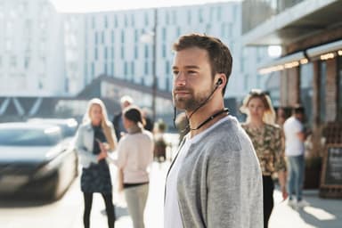 Jabra 65e trådløse in-ear hovedtelefoner (sort)