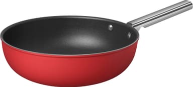 Smeg 50’s Style wokpande 30 cm CKFW3001RDM (rød)
