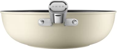 Smeg 50’s Style wokpande 30 cm CKFW3001CRM (cream)