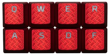 HyperX gaming keycaps (rød)