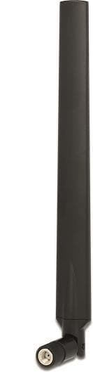 DeLOCK WLAN antenne RP-SMA han, 4-7 dBi, 2,4/5GHz, rundstrålende, sor