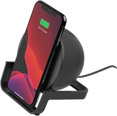 Belkin Boost Charge 10 Watt trådløs oplader og højttaler (sort)