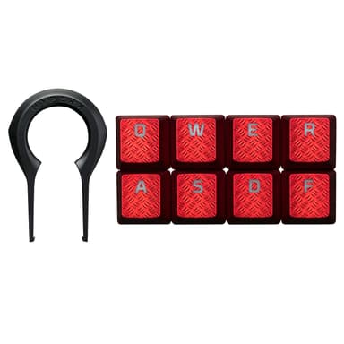HyperX gaming keycaps (rød)