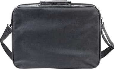 DELTACO notebooktaske i nylon,op til 16", skulderrem, 3 rum, sort