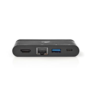 Computer Hub | USB Type-C | USB-C/USB 3.0/HDMI/Gigabit Ethernet | Power Delivery
