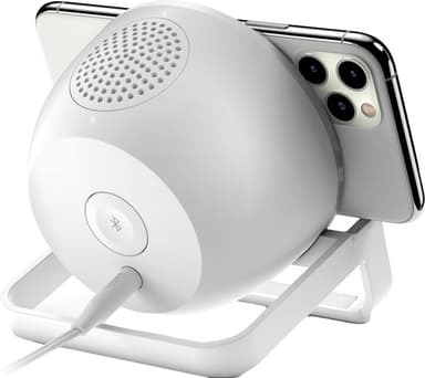 Belkin Boost Charge 10 Watt trådløs oplader og højttaler (hvid)