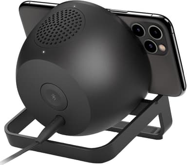 Belkin Boost Charge 10 Watt trådløs oplader og højttaler (sort)