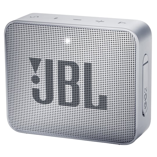 Robust Sprællemand Baglæns JBL GO 2 trådløs højttaler (grå) | Elgiganten