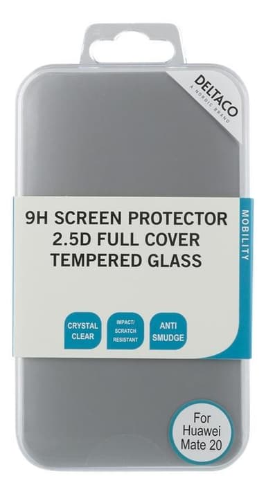 DELTACO screen protector for Huawe Mate 20 (2018), 2.5D tempered glass
