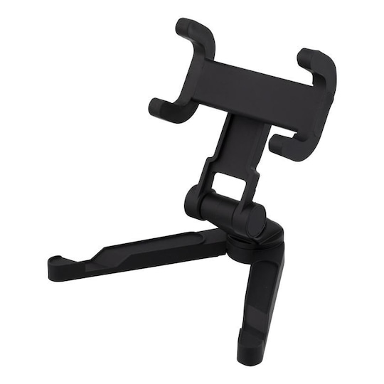 DELTACO Universal portable smartphone and tablet stand, 360 rotation,