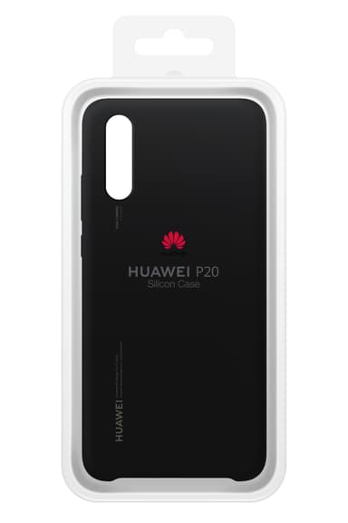 Huawei P20 Silicone cover (sort)