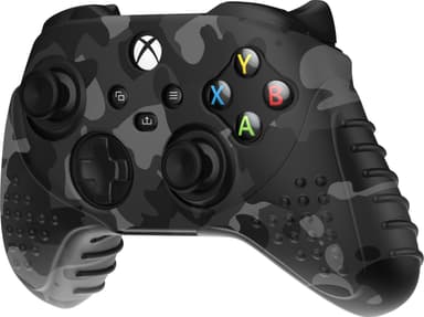 Piranha beskyttende silikoneskin til Xbox Series X og S-controller (grå camo)