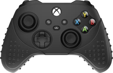 Piranha beskyttende silikoneskin til Xbox Series X og S-controller (sort)