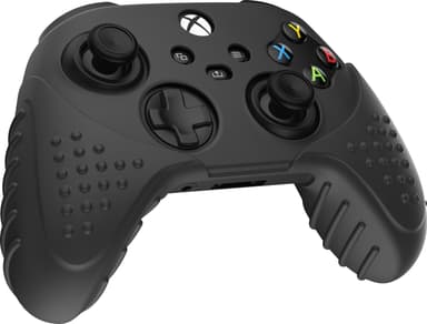 Piranha beskyttende silikoneskin til Xbox Series X og S-controller (sort)