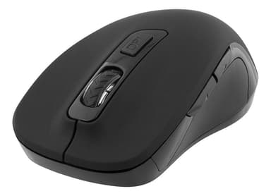DELTACO Optical silent mouse, wireless, ergonomic, soft-touch rubber,