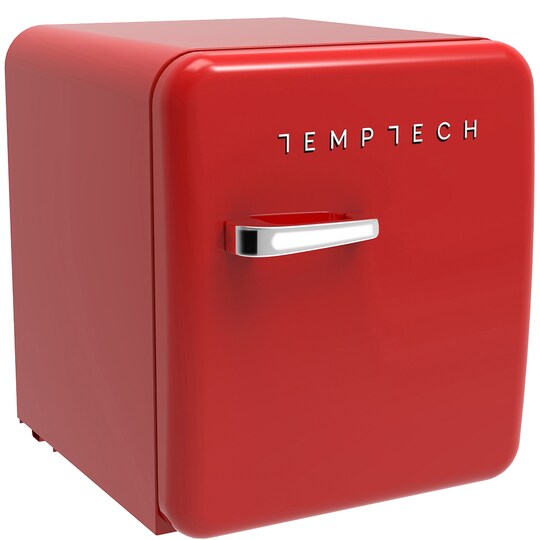 Temptech Retro minikøleskab HRF46RR (rød)