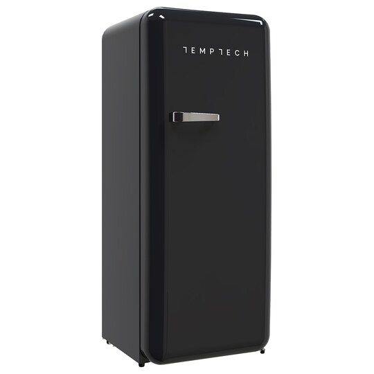 Temptech køleskab med fryser HRF330RMB (sort)