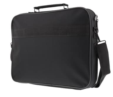 DELTACO notebook bag in polyester, 14", 2 inner compartments, black