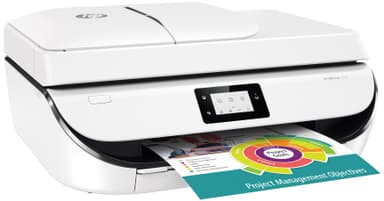 HP OfficeJet 5232 AIO inkjet farveprinter (hvid)