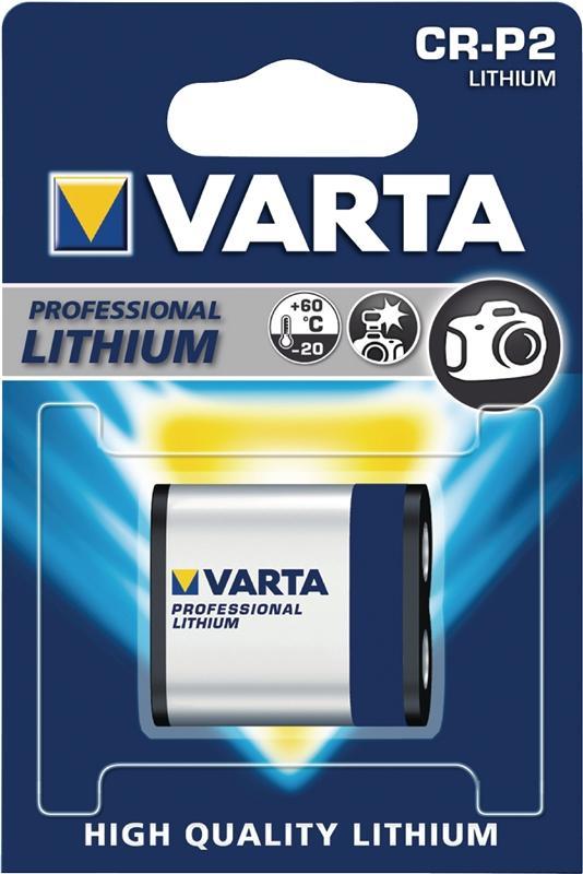 Varta Professional CR-P2-batteri (1stk)