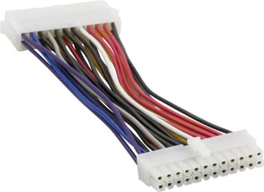 DELTACO forlængerkabel EPS/ATX12V ver 2.0 PSU - bundkort, 15cm