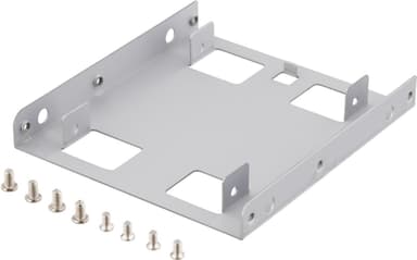 DELTACO monteringsramme til at kunne montere en 2,5" harddisk i en 3,5