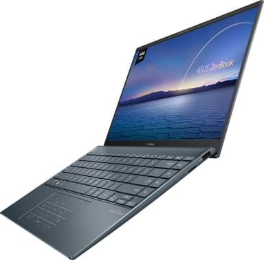 Asus ZenBook 14 UX425 Pure 2 i5-11/8/512 14" bærbar computer (pine grey)