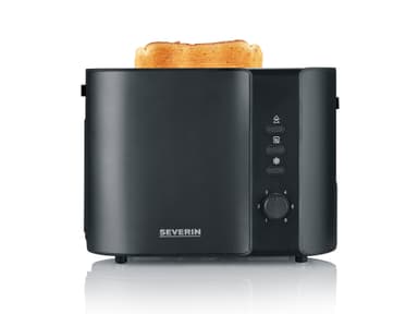 Severin Brødrister 800 watt Mat sort