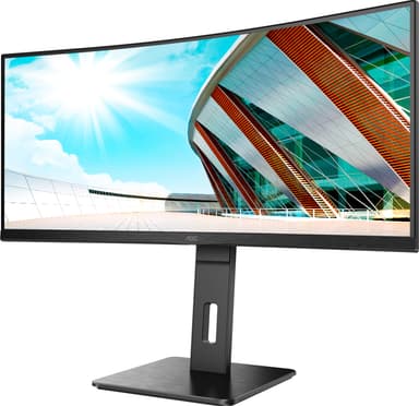 AOC CU34P2A 34" buet professionel skærm