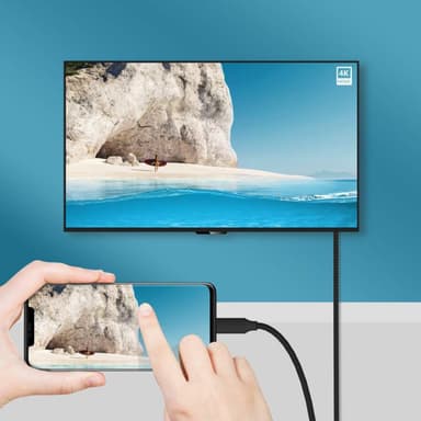 USB-C til HDMI-adapterkabel 4K / 30Hz - 2 m