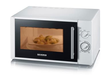 Severin Mikrobølgeovn 28 liter 900 watt Hvid