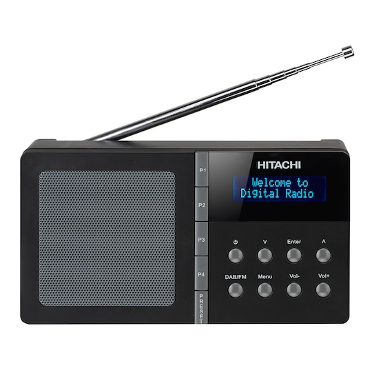 Hitachi DAB/DAB+/FM + radio KHD101E - sort