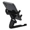 DELTACO Universal portable smartphone and tablet stand, 360 rotation,