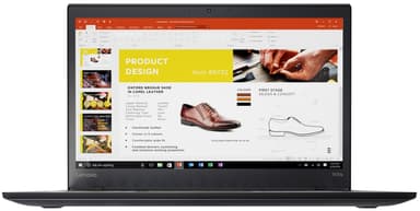 Lenovo ThinkPad T470s 14,1" bærbar (sort)