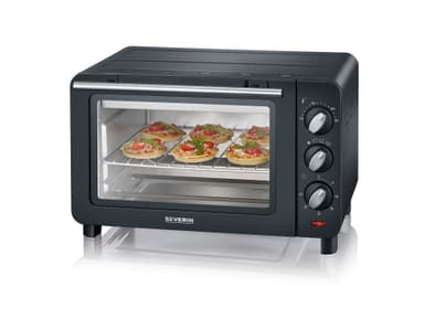 Severin Miniovn 14 liter 1200 watt Sort
