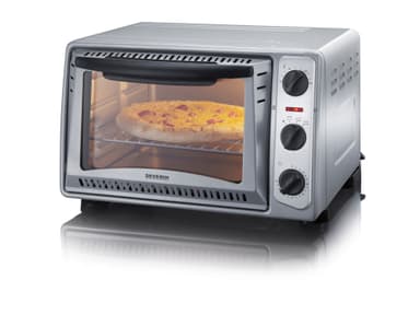 Severin Miniovn 20 liter 1500 watt Sølv