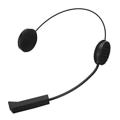 Headset med Bluetooth 5.0 til motorcykel - Sort