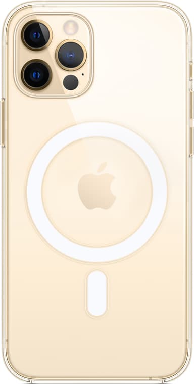 iPhone 12/12 Pro clear cover (gennemsigtigt)