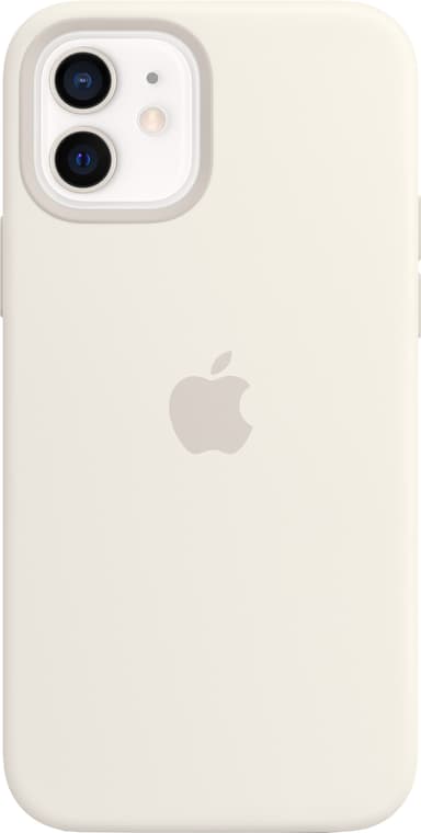 iPhone 12/12 Pro silikonecover (hvid)