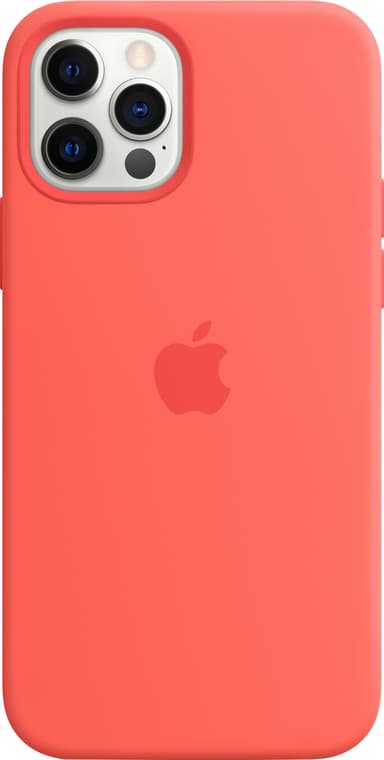 iPhone 12/12 Pro silikonecover (pink citrus)