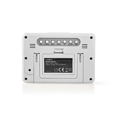 Vejrstation | Hygrometer | Dato/tidspunkt | Udendørs enhed
