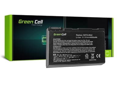 Green Cell Battery for Acer Aspire 3100 3690 5110 5630 11,1V 4400 mAh