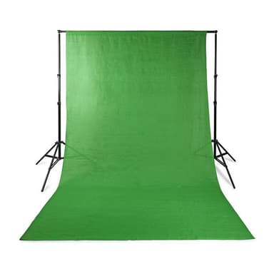 Fotostudiebaggrund | 2,95 x 2,95 m | Grøn