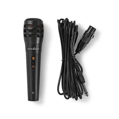 Kablet mikrofon | -75 dB +/-3 dB følsomhed | 80 Hz - 12 kHz | 5,0 m