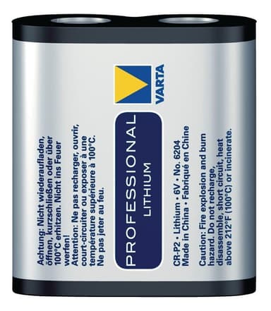 Varta Professional CR-P2-batteri (1stk)