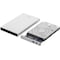 DELTACO eksternt kabinet til 1x2,5" SATA-harddisk, SATA 6Gb/s,